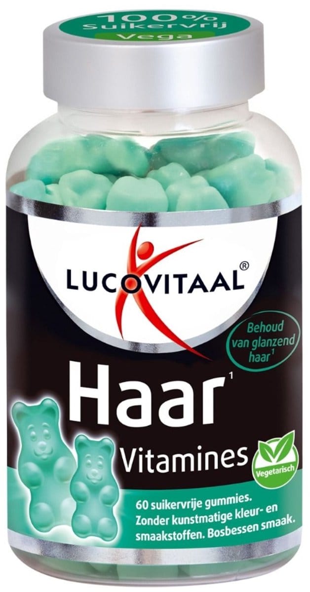 Lucovitaal Haar Vitamines Gummies Suikervrij