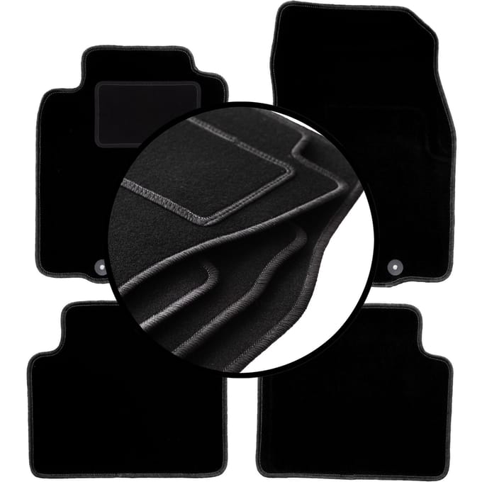 Complete set veloursmatten voor: Renault Koleos II SUV (2016-)