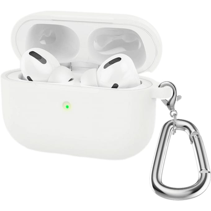 CaseBody Stevig Siliconen AirPods 3 Hoesje Wit