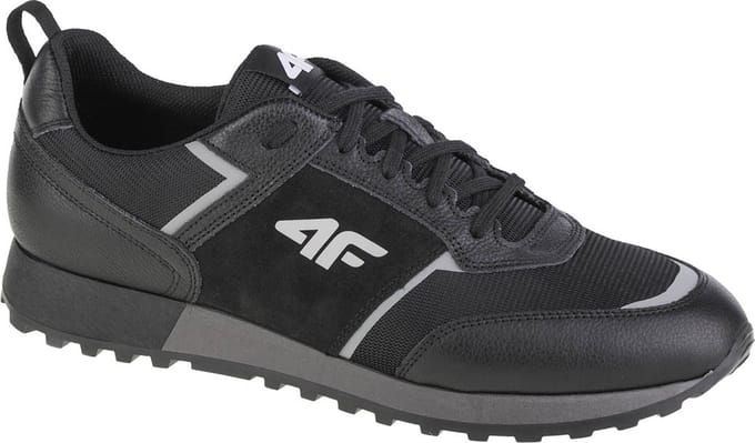 4F Men's Casual, Mannen, Zwart, Sneakers, maat: 40