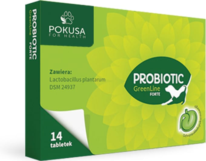 POKUSA Greenline Probiotic Forte - tabletten