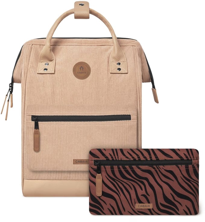 CABAIA - Rugzak Adventurer Medium 18L Luxor, Computercompartiment 13", Levenslange garantie, Brede opening - Bruin