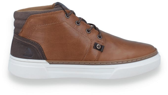Bullboxer Heren Sneaker Hoog | Cognac | Maat: 46