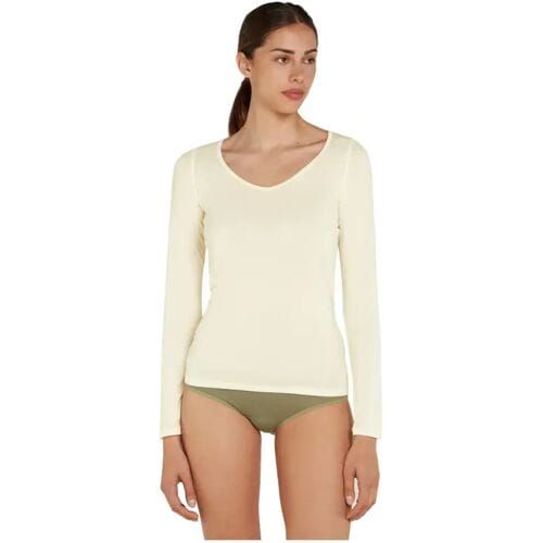 Icebreaker Siren Sweetheart Top (Maat - L, Kleur - Undyed)