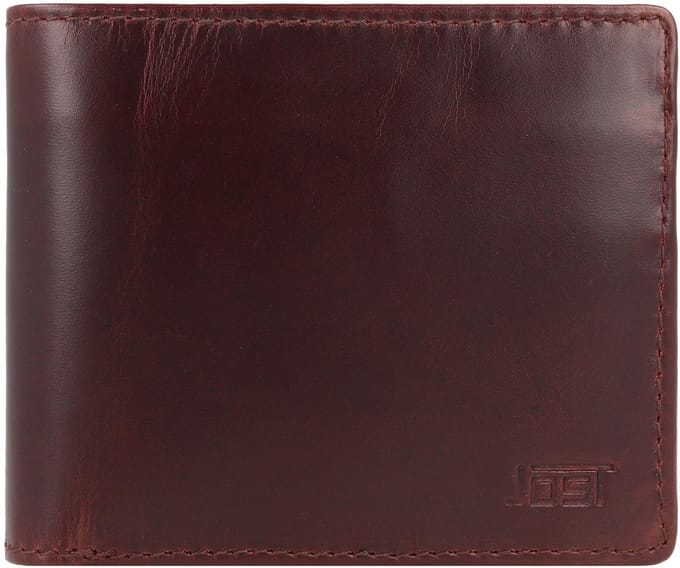 Jost Trelleborg Portemonnee Leer 13 cm - Jongens - Horizontaal - braun