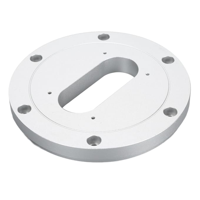 Toonarmplaat Aluminiumlegering Toonarm Armbordplaat voor SME 3009 3010R Toonarm voor SME BL77 BL91 white