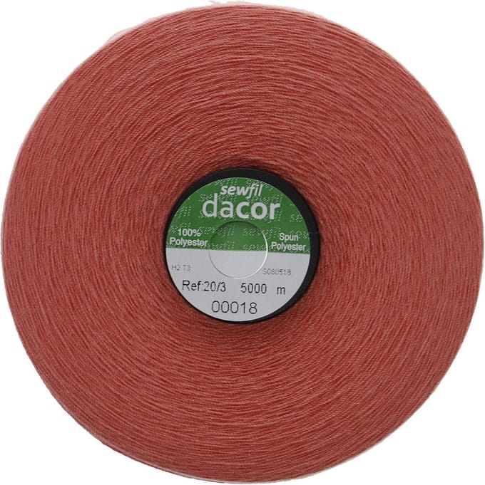 Sterk Polyester Naaigaren 5000m - Begonia Roze - Oeko-Tex Gecertificeerd