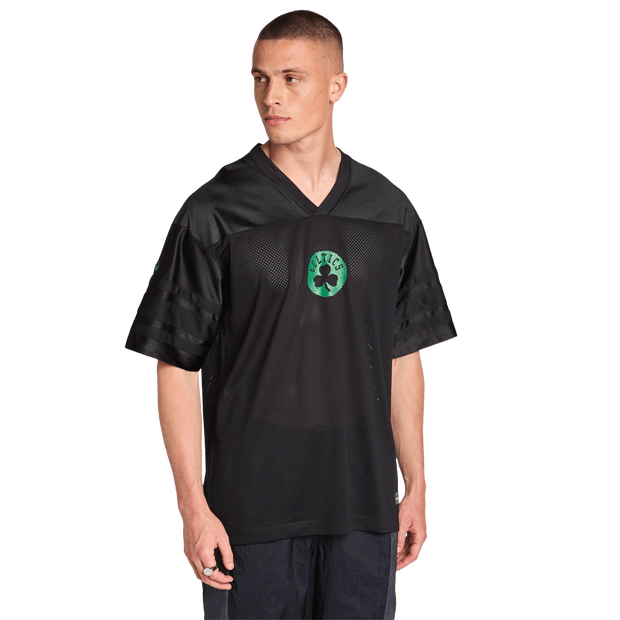 Nike NBA T-shirts Heren - Zwart - Maat L - Poly Jersey