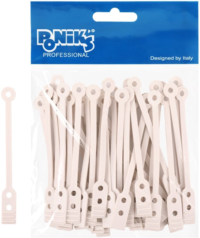 Ponik's Gummen voor rollers Lange 7,5 cm - 50 stuks - Elastisch, Duurzaam