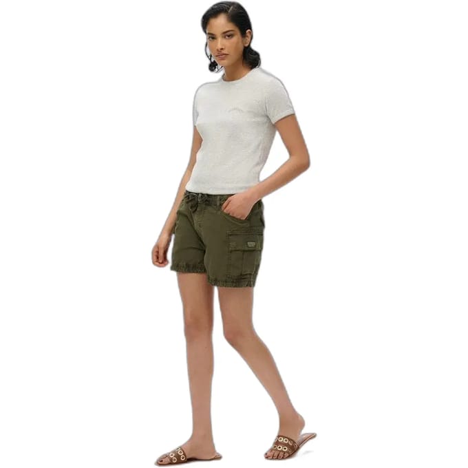 Superdry - Cargo Short slanke pasvorm - Dames - Korte broeken