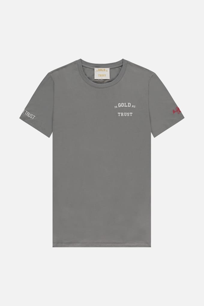 In Gold We Trust The Pusha Quiet Shade Maat: L | Tops Outlet | Unisex | Grijs