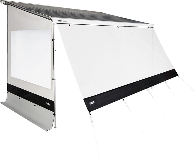 Thule Sun blocker G2 voorwand 3,80x1,70m - Luifelaccessoires - Grijs