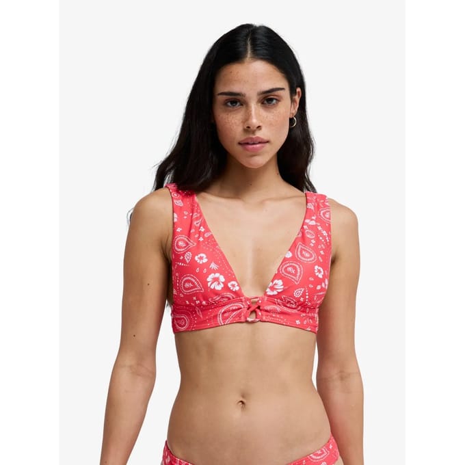 Dames zwemkleding top Roxy Beach Bandana Elongated