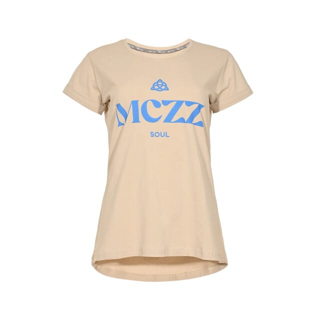 MAICAZZ Onora t-shirt sp26.75.016 sand- blue fog