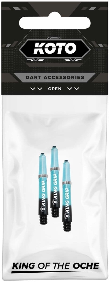 KOTO King Grip Colors Blue Black - Dart Shafts Inbetween