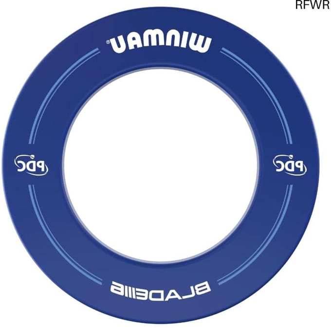 RFWR® Blauwe dartbordrand voor optimale muurbescherming en stijl