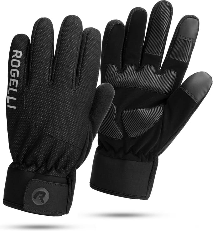 Rogelli Alta Fietshandschoenen Kids - Winter - Zwart - 152/164