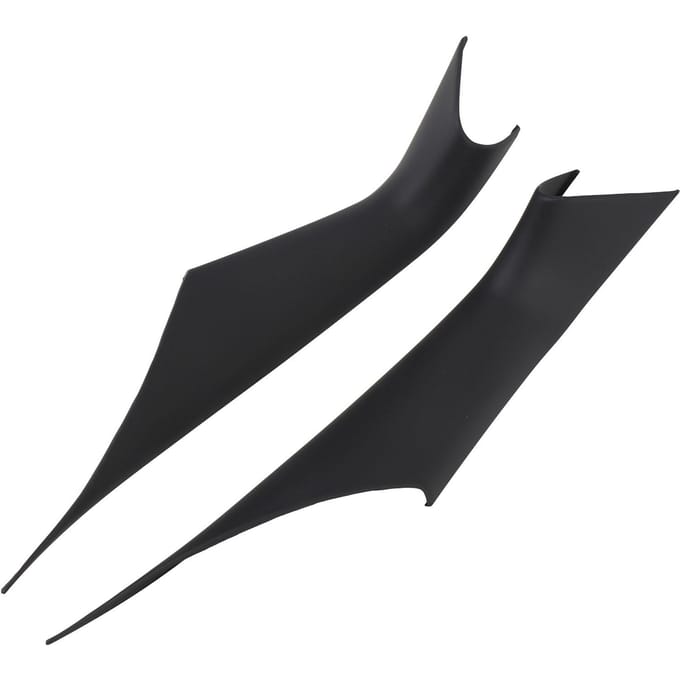 Paar Binnendeur Trekhendel Covers Linker Rechterkant Mat Zwart Binnendeur Trekhendel Cover voor 5 Serie G30 G31 black