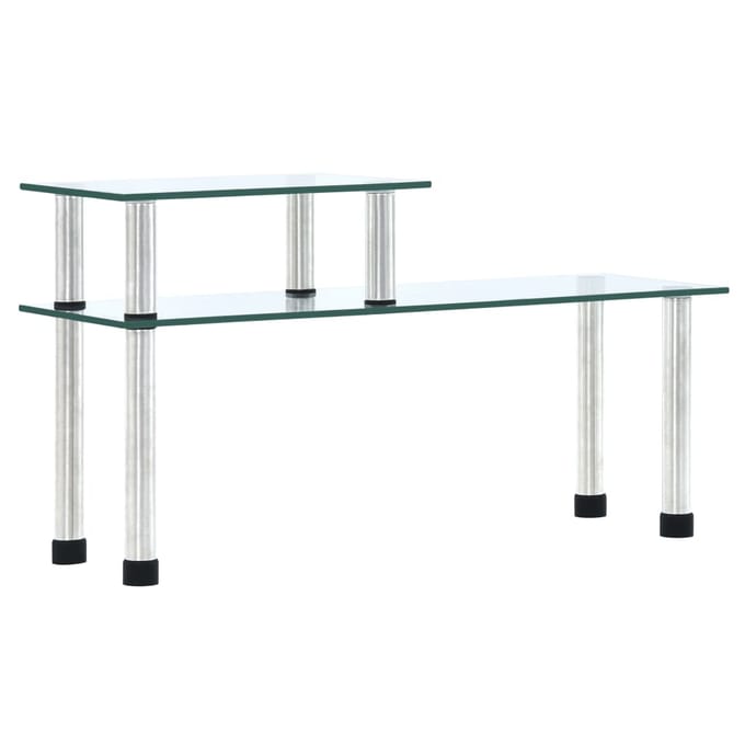 vidaXL - Keukenschap - 45x16x26 - cm - gehard - glas - transparent