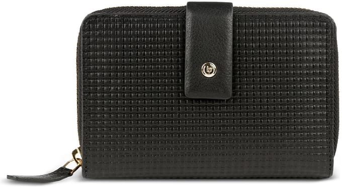 bugatti portemonnee Noemi Lady Zip Around Wallet Black zwart