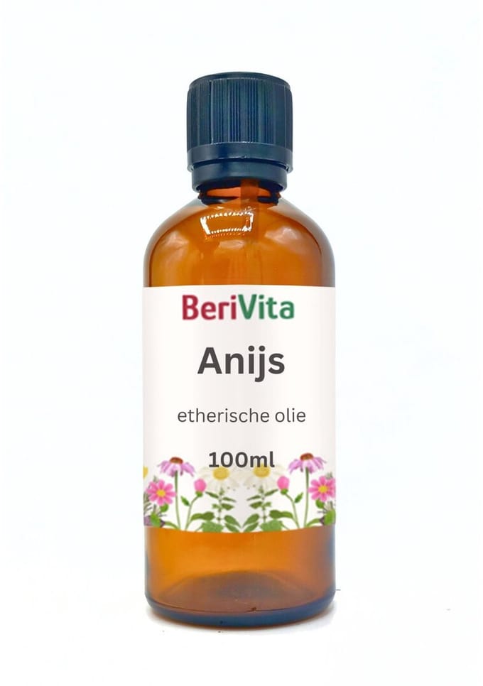 Anijs Olie 100ml Druppelfles - Pure Etherische Anijsolie van Steranijs