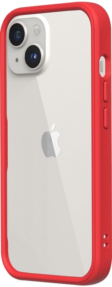 Rhinoshield, Hoesje geschikt voor iPhone 15 Plus - Modulair MOD NX(TM), Rood