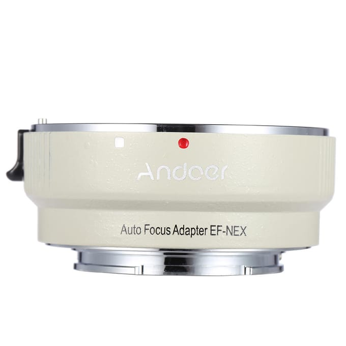 Autofocus AF EF-NEXII Adapterring voor Canon EF EF-S Lens voor Sony black