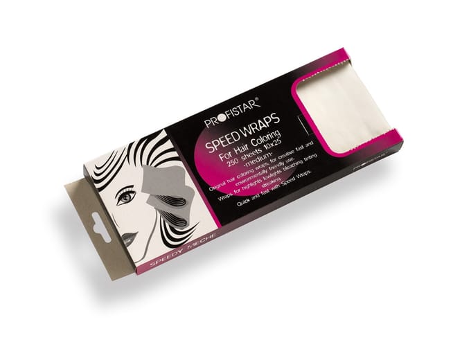 Profistar High-Light Coloring Wraps 250 vel Wit 10x25cm