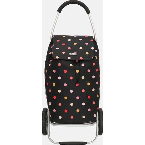 Beagles Alberic Boodschappen Trolley Lichtgewicht Kar Sterk - Multi Stip