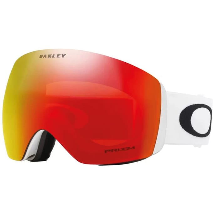 Oakley FLIGHT DECK L - Skibril - MATTE WHITE - PRIZM SNOW TORCH IRIDIUM
