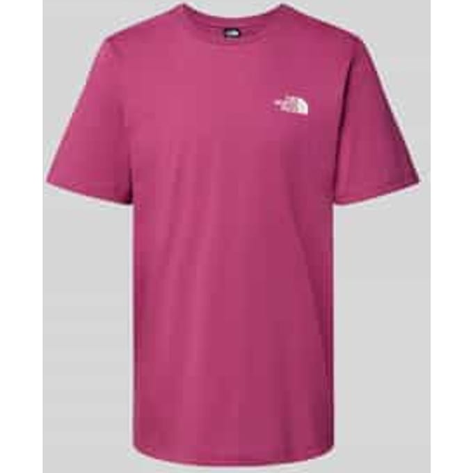 T-shirt met labelprint