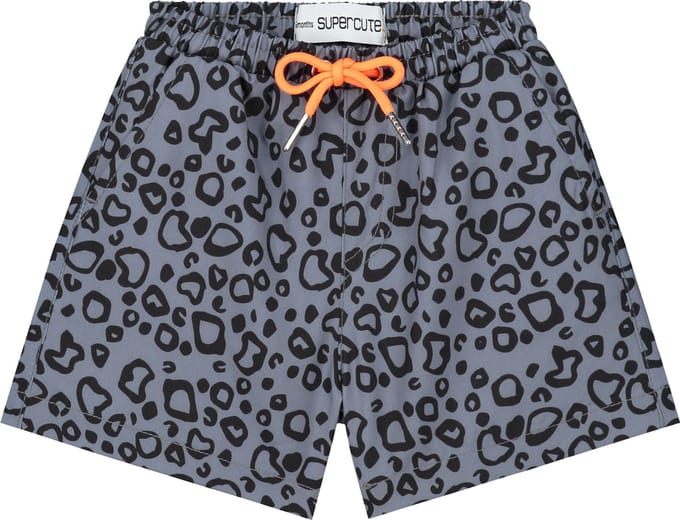 Superute Zwembroek - Dierenprint - maat 110 - 116