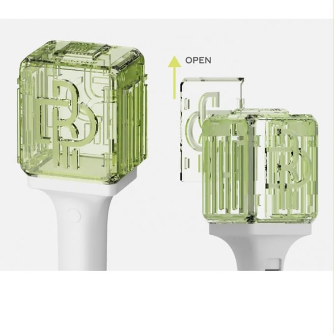 Nct Officiële Mini Light Stick Sleutelhanger  Nct Dream Versie. white