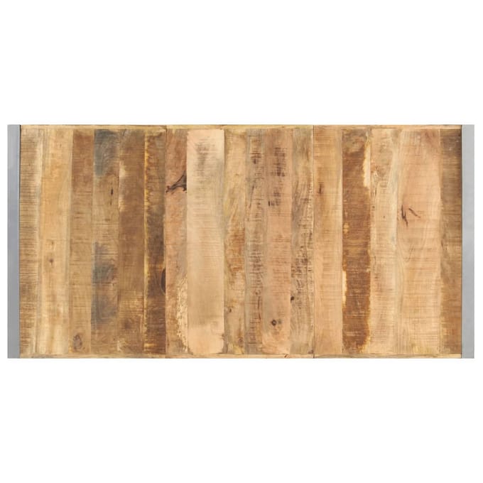 vidaXL - Salontafel - 180x90x40 - cm - ruw - mangohout