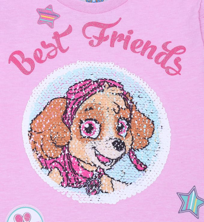 Roze shirt met lange mouwen - PAW PATROL NICKELODEON