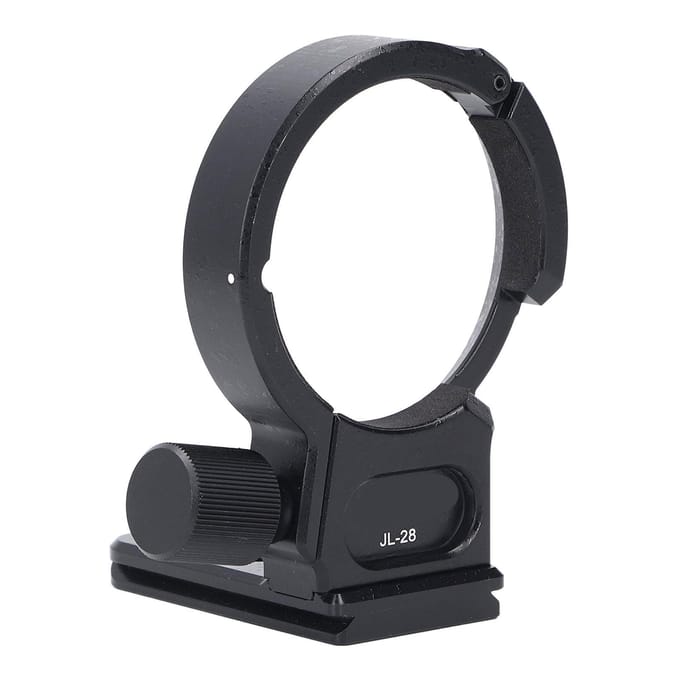 Lenskraag Statiefbevestigingsring voor FE 24 tot 105 85mm 24mm 135mm Snelontgrendelende Lensondersteuning Beugel black
