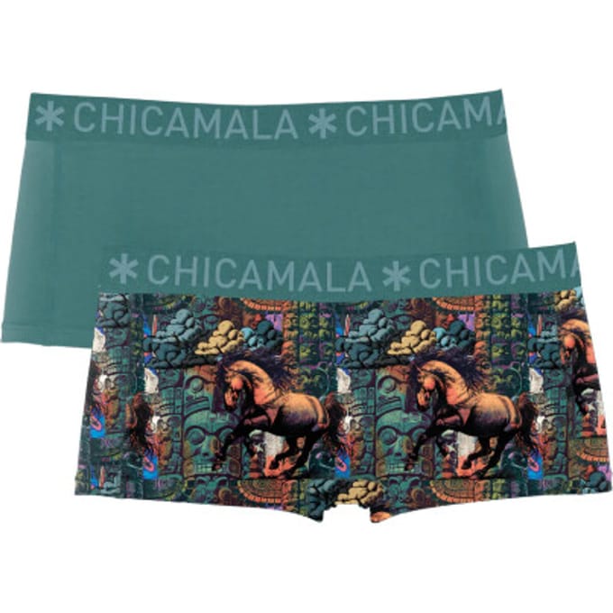 Chicamala Boxershort - 2-Pack - Vrouwen Ondergoed