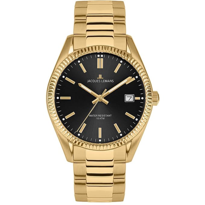 Jacques Lemans - 50-3M - Polshorloge - Heren - Quartz - Derby