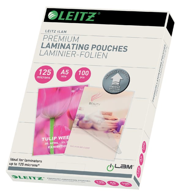 Leitz iLAM UDT - Lamineerhoezen - A5 - 125 micron - 100 stuks