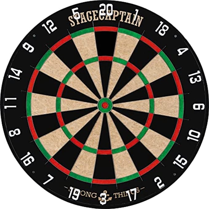 Professioneel Sisal Dartbord met Darts en Accessoires - Ideaal voor Thuisgebruik