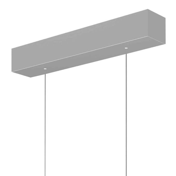 Hanglamp Bande 3994ST staal LED hanglamp met cable lift 114cm breed - Steinhauer, modern ontwerp, hoogte instelbaar, geïntegreerde LED verlichting, dimbaar licht