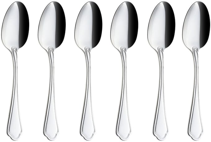 Bonna Dessertlepel - Alba - RVS - 16.7 cm - set van 6