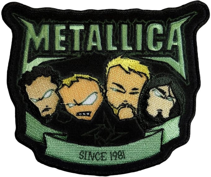 Metallica Squindo Since '81 - Patch