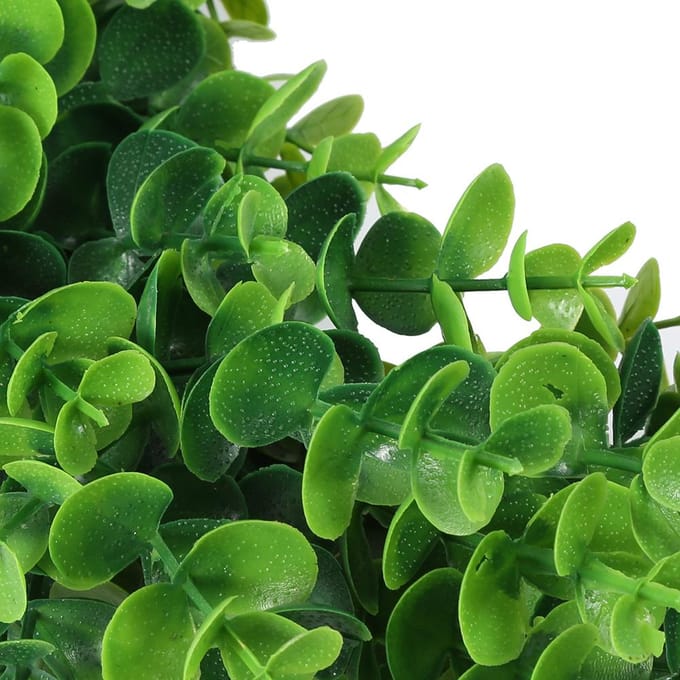 40cm Deurhanger Muur Raam Bloem Groen Blad Krans Huis Bruiloft Feest Decor black