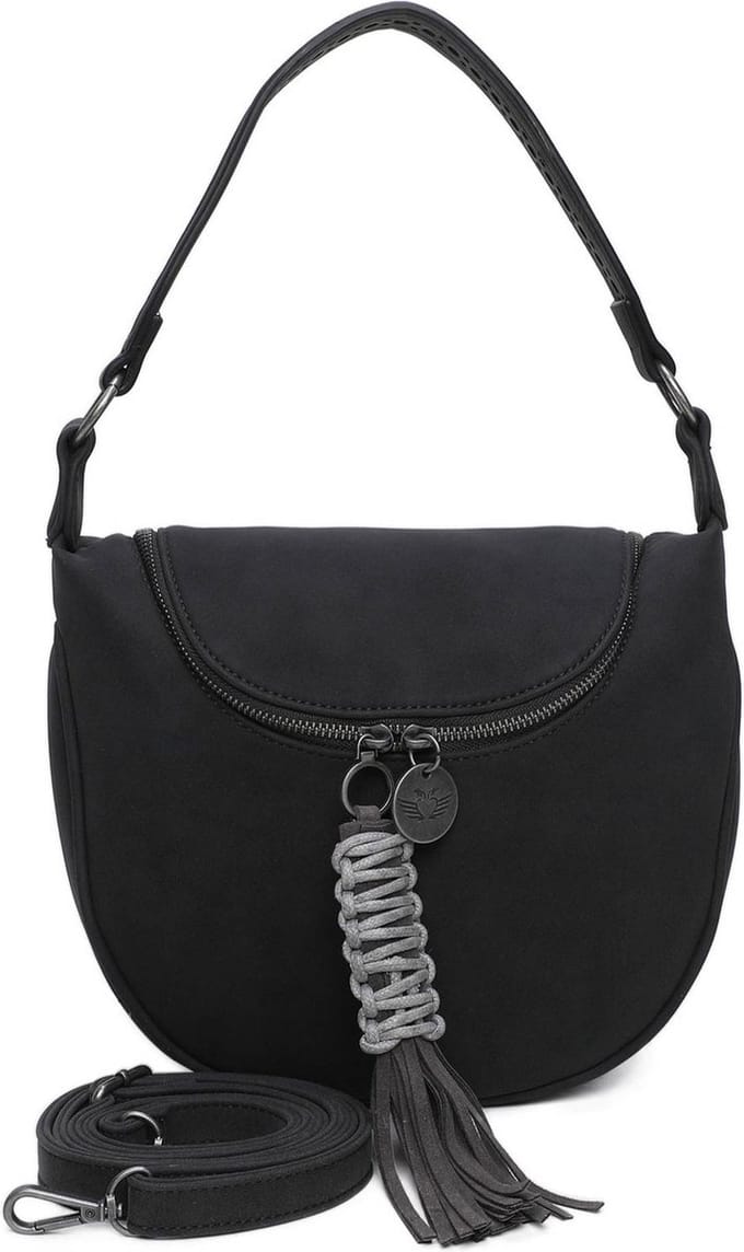 Fritzi aus Preußen Schoudertas Dip Mieka01 Hobo Black Zwart