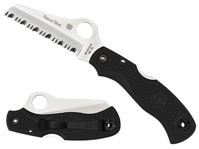 Spyderco rescue se black