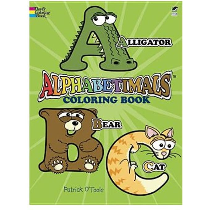 Alphabetimals Coloring Book - Patrick O'Toole