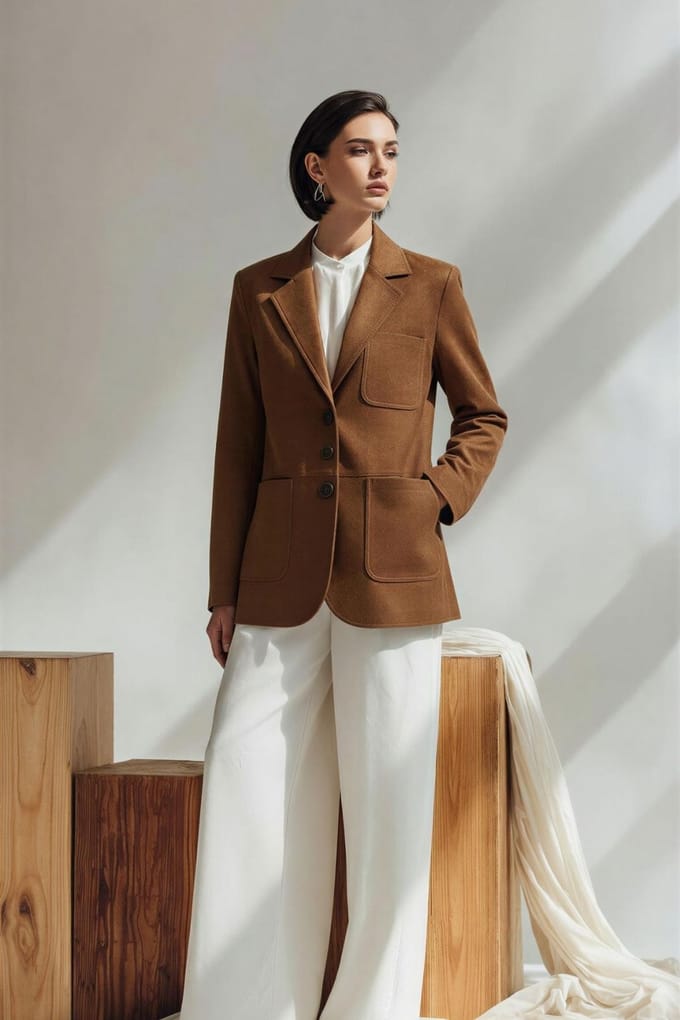 Vegan Suède Blazer