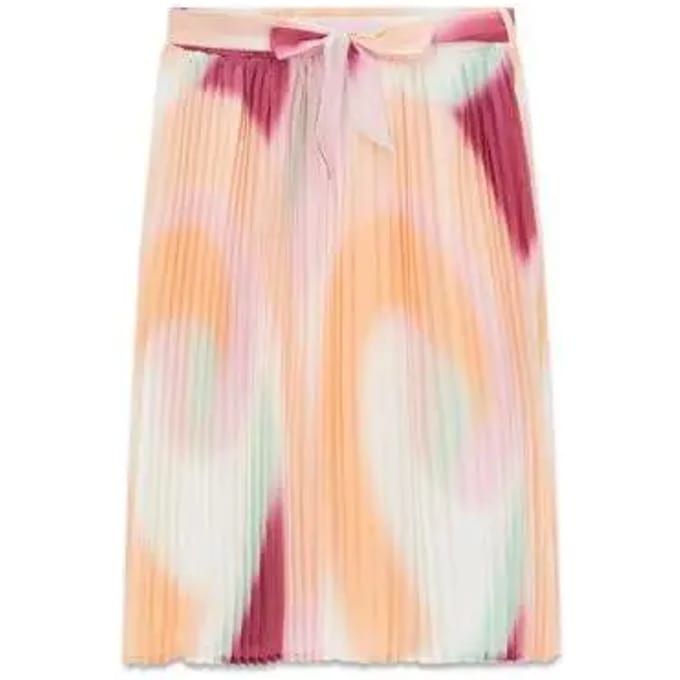 Plisseerrok met strik voor meisjes Guess Chiffon