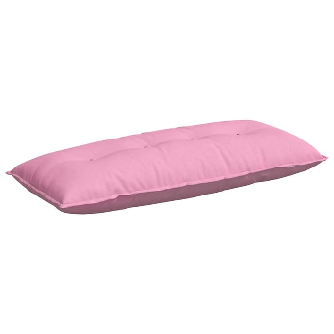 vidaXL - Rugkussen - Roze - 200 - x - 19 - x - 50 - cm - Stof